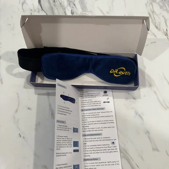Dr.Auth Heated Eye Mask - Comfort Blue - Picture 9 of 9